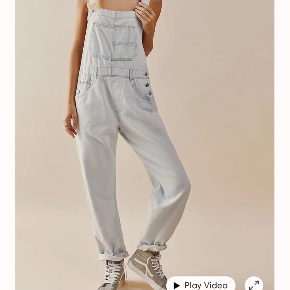 Free people ziggy overalls